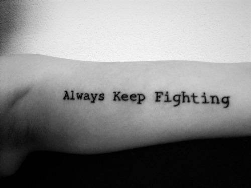 Always Keep Fighting – NYPA Winner – Third Place Column